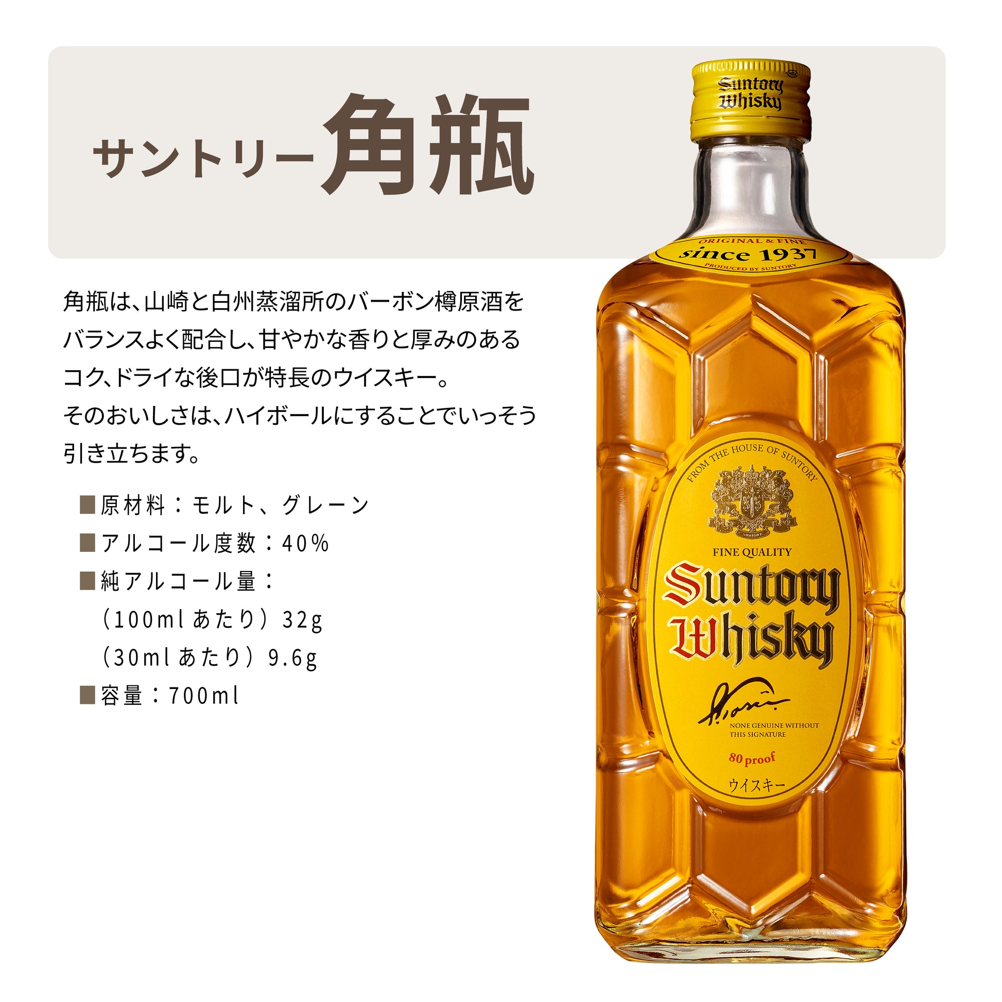 似顔絵ウイスキー サントリー角瓶 700ml – 贈る酒 似顔絵ウイスキー サントリー角瓶 700ml – 贈る酒